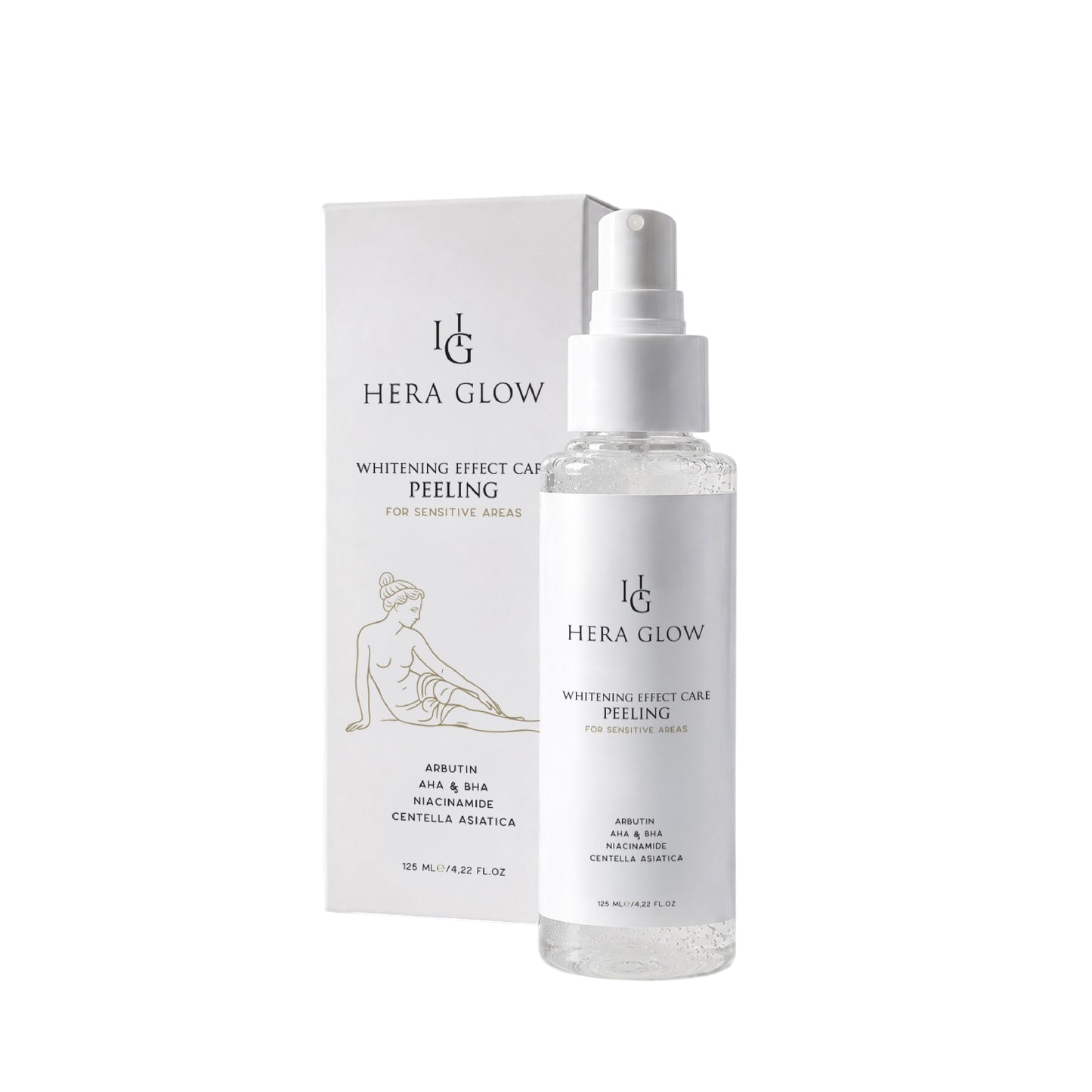 Hera Glow | Hassas Bölgelere Yönelik Peeling - Beyazlatıcı Etki ve Nemlendirici Destek