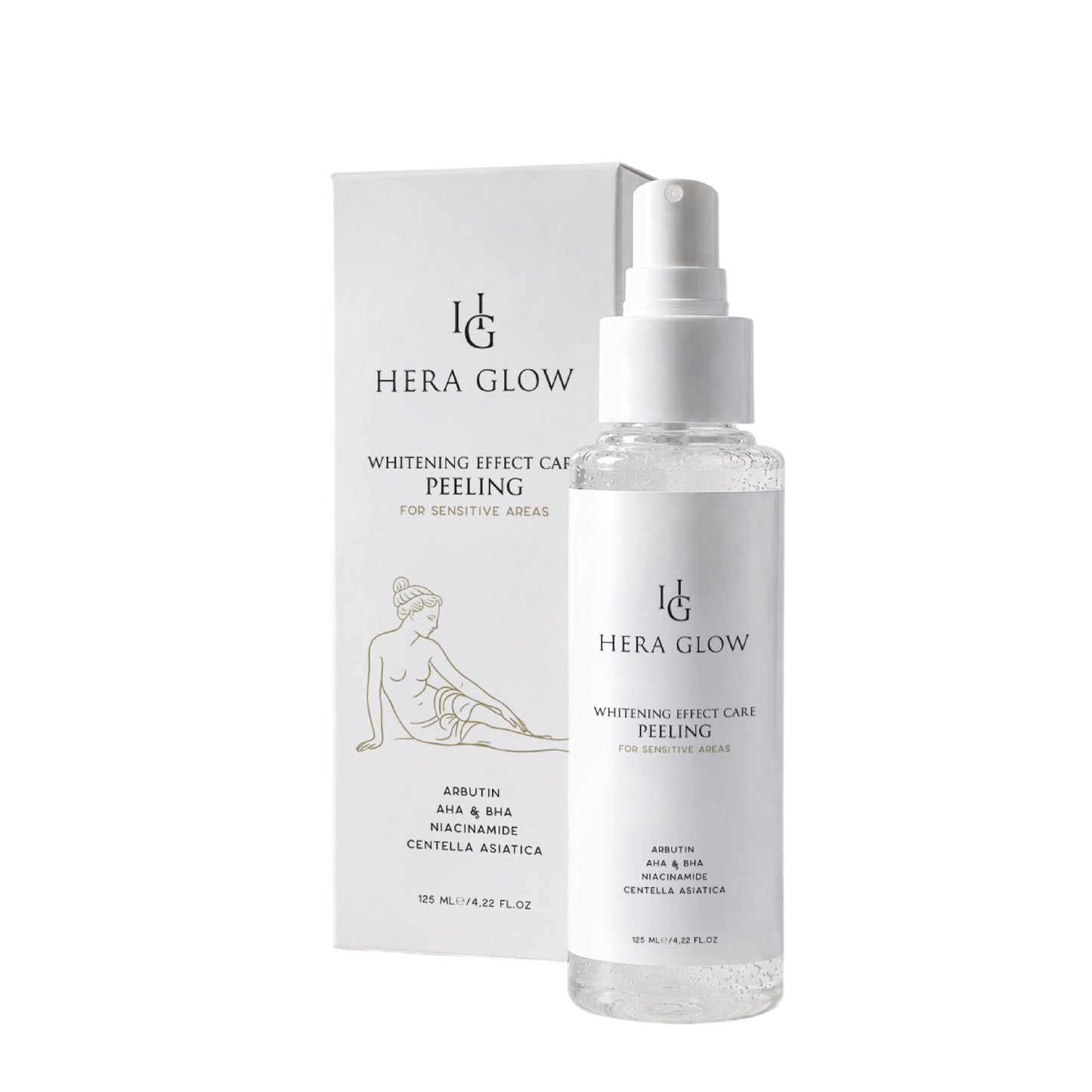 Hera Glow | Hassas Bölgelere Yönelik Peeling - Beyazlatıcı Etki ve Nemlendirici Destek
