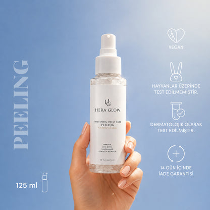 Hera Glow | Hassas Bölgelere Yönelik Peeling - Beyazlatıcı Etki ve Nemlendirici Destek