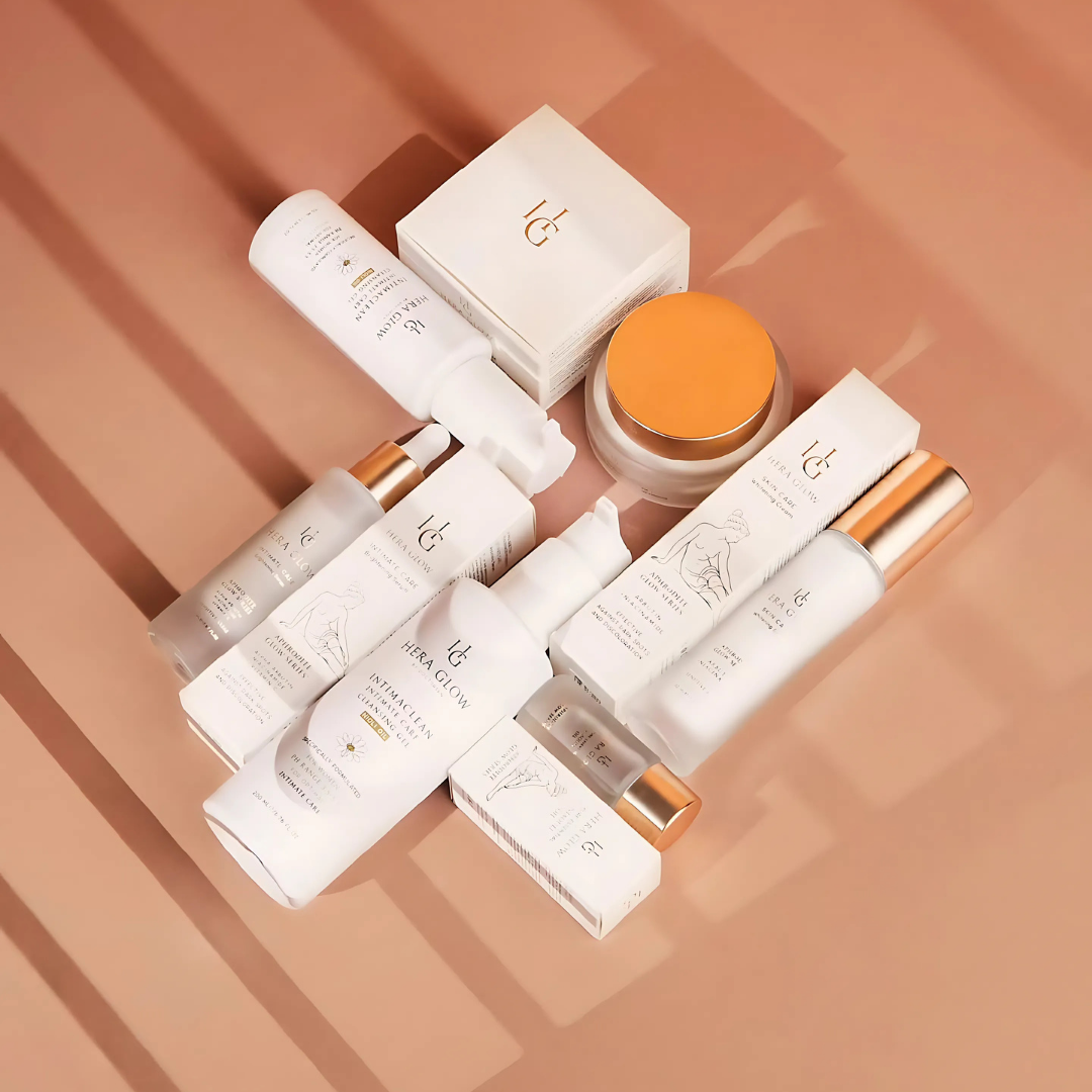 Beyazlatıcı ve koltuk altı kremi içeren Hera Glow Luxea Serisi, cildin doğal ışıltısını ortaya çıkarır ve eşit ton sağlar.