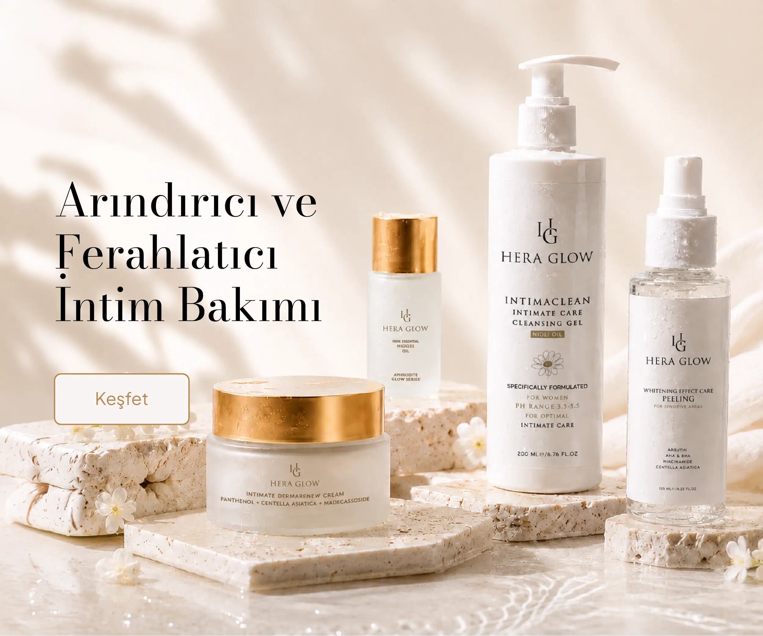 Arındırıcı ve ferahlatıcı intim bakım
