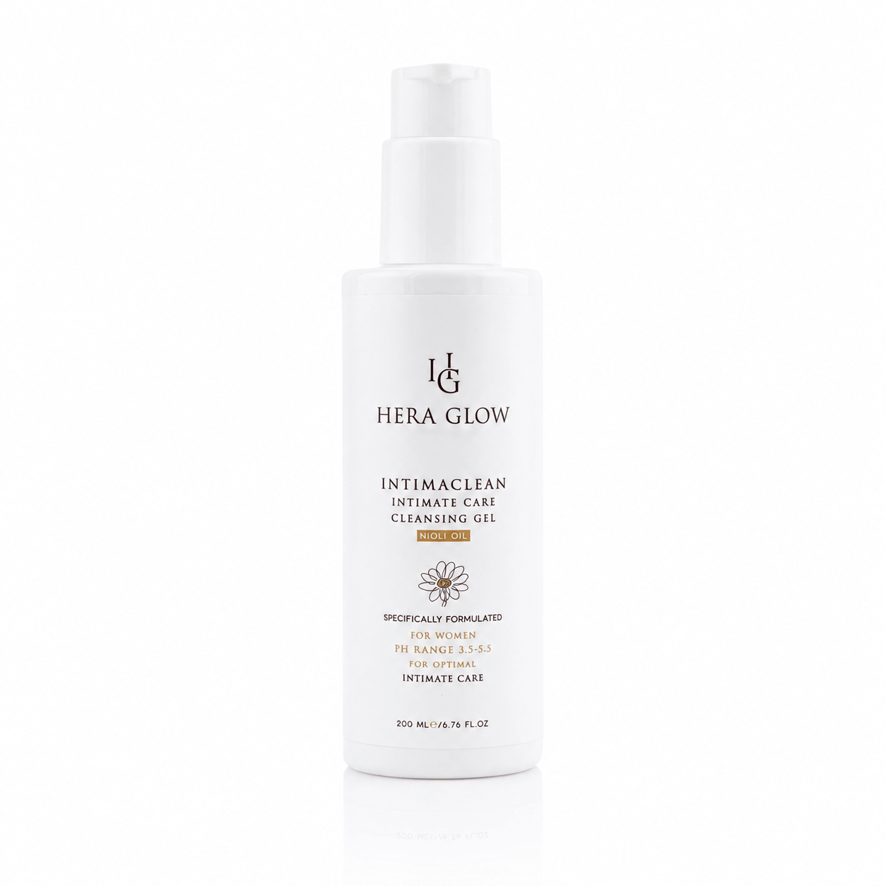 Hera Glow Intima Clean jel 200 ml