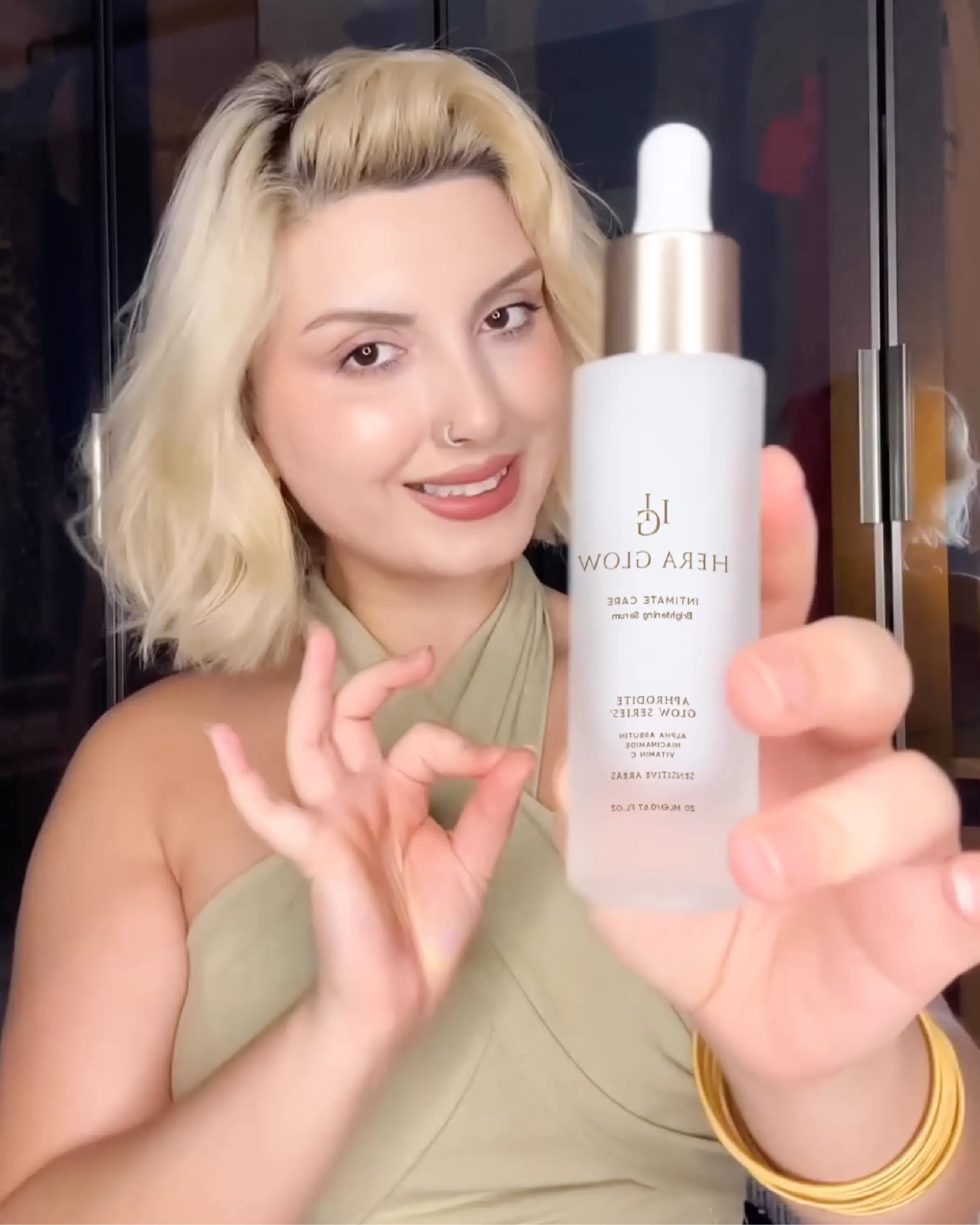 Aydınlatıcı serum deneyimi