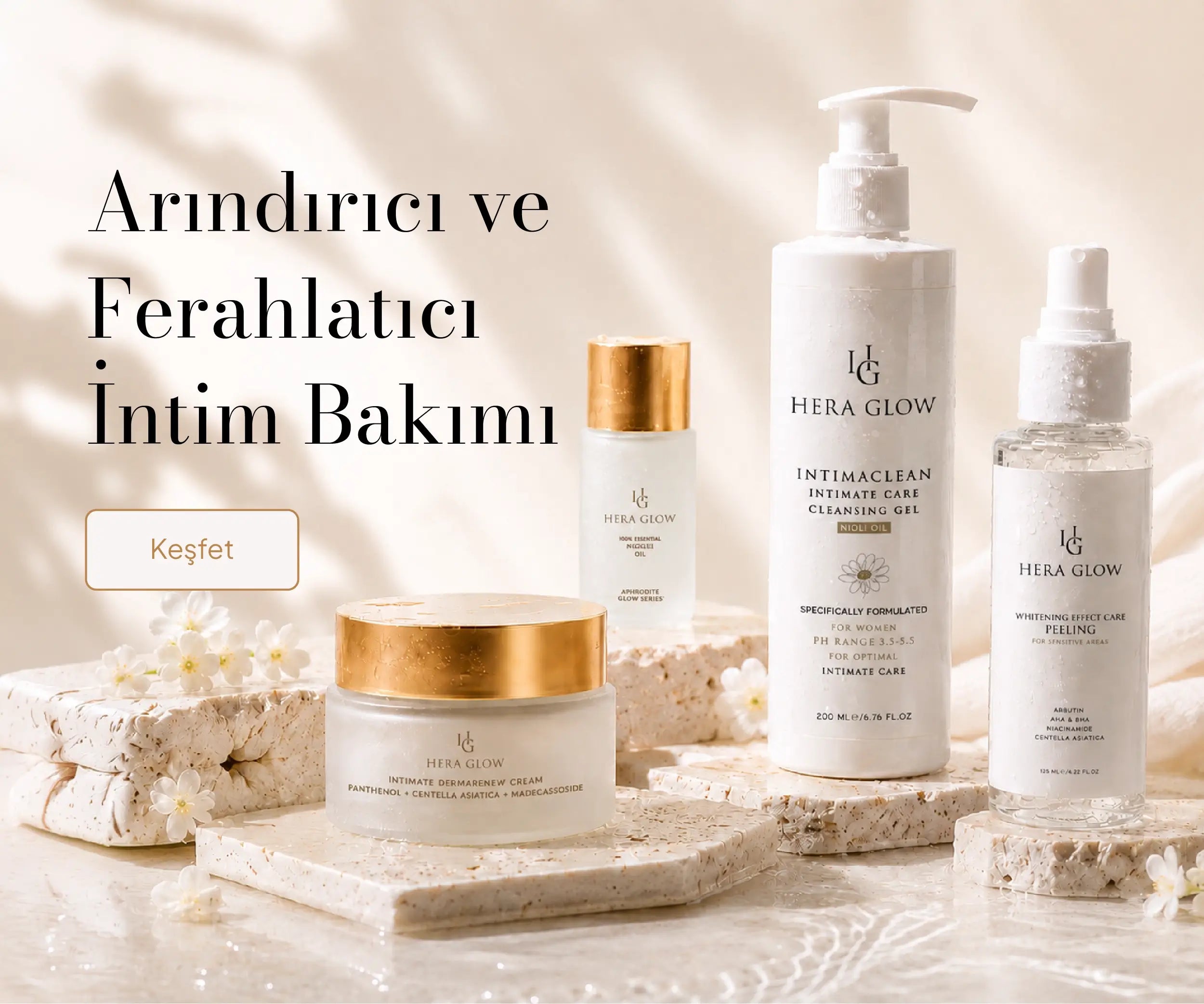 Arındırıcı ve ferahlatıcı intim bakım